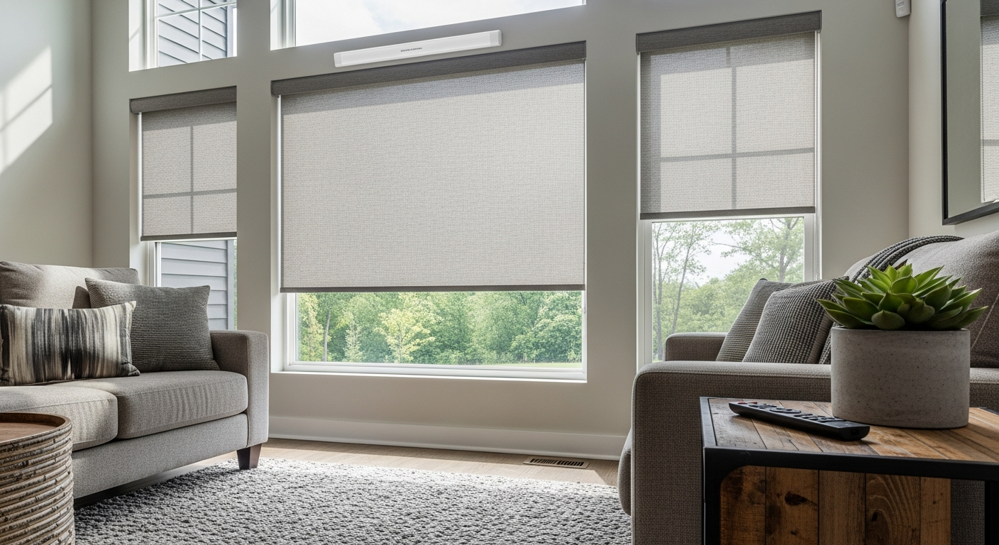 Custom Motorized Roller Shades in College Grove: A Homeowner's Guide