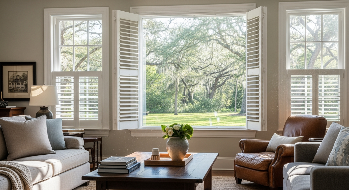 Middle image for Discover the Best Plantation Shutters in College Grove