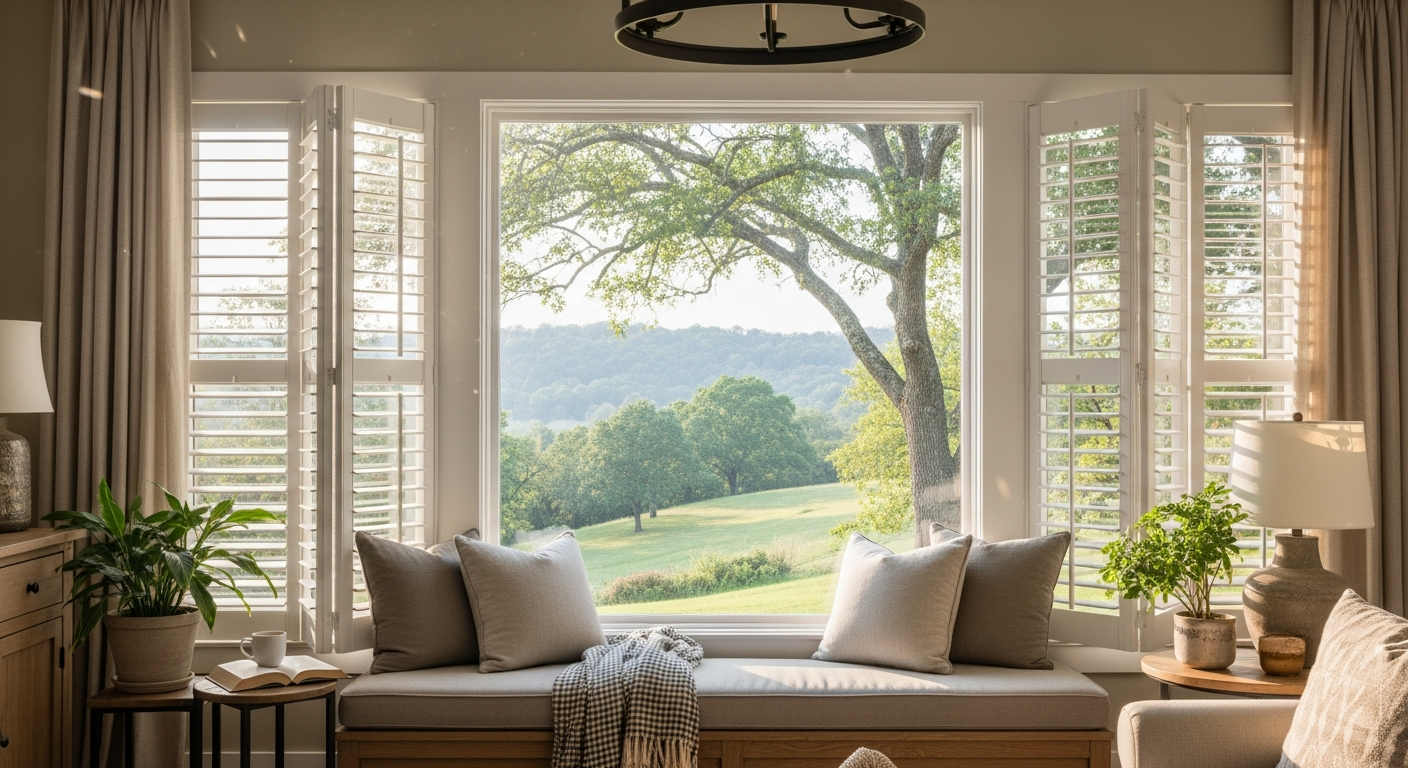 Middle image for Why Choose Plantation Shutters for Your College Grove Home?