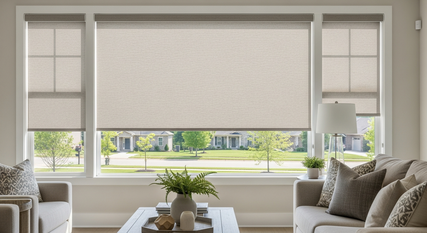 Middle image for Transform Your College Grove Living Space with Roller Shades
